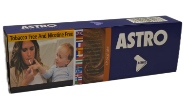 Astro [ Chocolate ] Cigarettes,10Box/20 200 Herbal Cigarettes