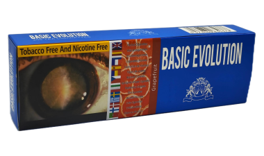 Basic [ Grapefruit ] Evolution Cigarettes,10Box/20 200 Herbal Cigarettes