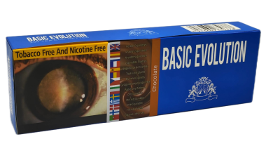 Basic [ Chocolate ] Evolution Cigarettes,10Box/20 200 Herbal Cigarettes