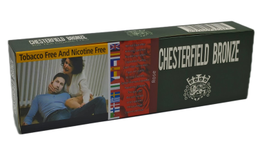 Chesterfield Bronze [ Rose ] Cigarettes,10Box/20 200 Herbal Cigarettes