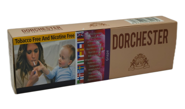 Dorchester [ Grape ] Cigarettes,10Box/20 200 Herbal Cigarettes