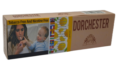 Dorchester [ Lemon ] Cigarettes,10Box/20 200 Herbal Cigarettes
