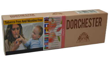 Dorchester [ Peach ] Cigarettes,10Box/20 200 Herbal Cigarettes