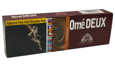 Omé [ Chocolate ] Cigarettes,10Box/20 200 Herbal Cigarettes