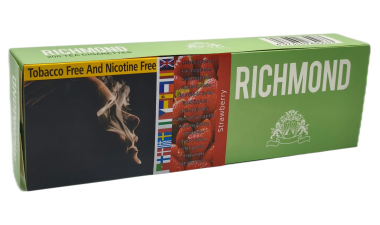 Richmond [ Strawberry ] Cigarettes,10Box/20 200 Herbal Cigarettes
